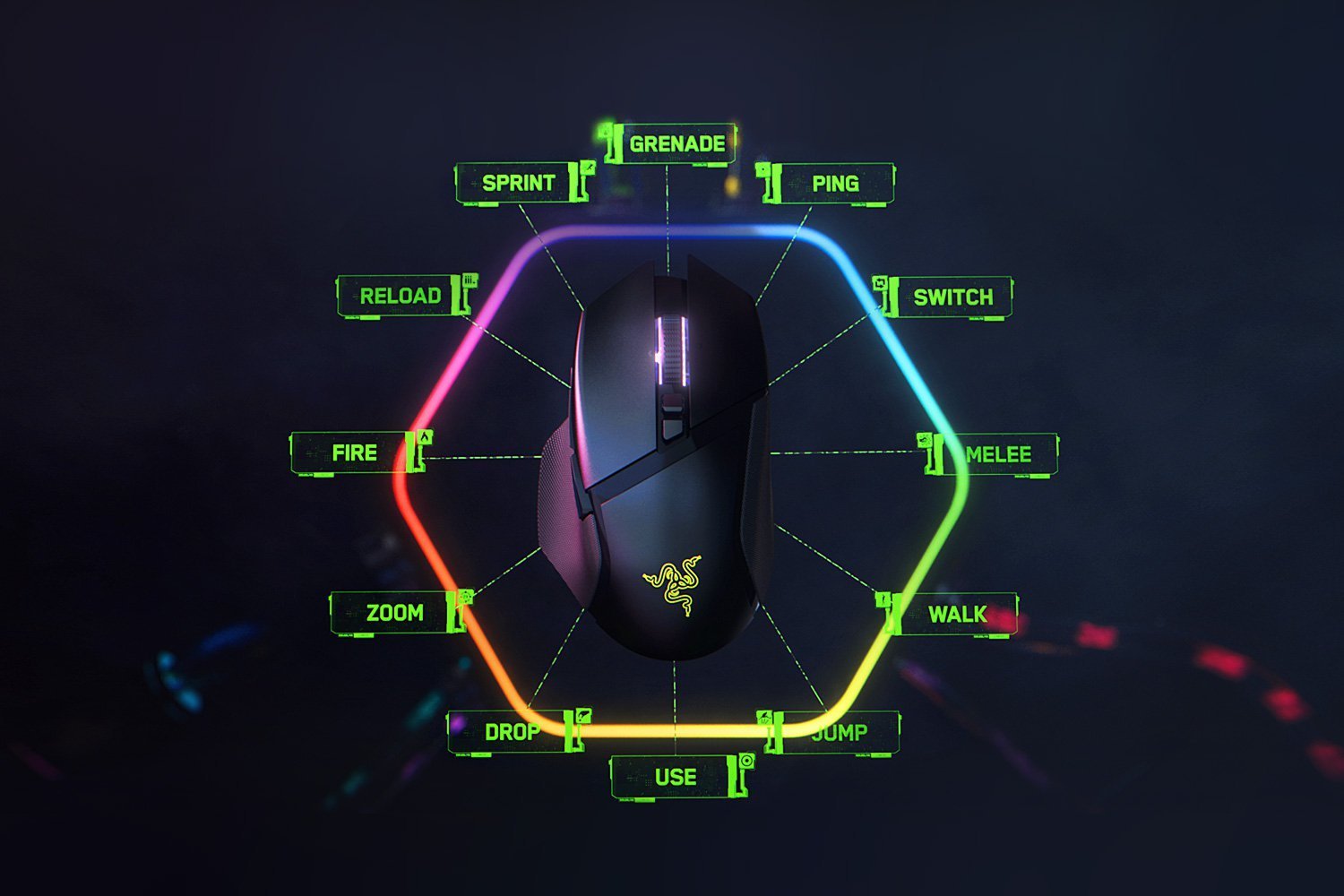 RAZER BASILISK V3 PRO WIRELESS MOUSE thumbnail 6
