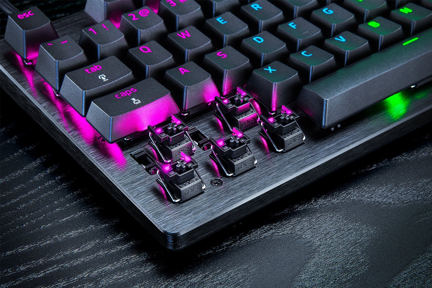 Razer Huntsman V3 Pro TKL Wired Analog Optical Esports Keyboard (RZ03-04981700-R3M1) - Precision and Speed for Gamers thumbnail 4