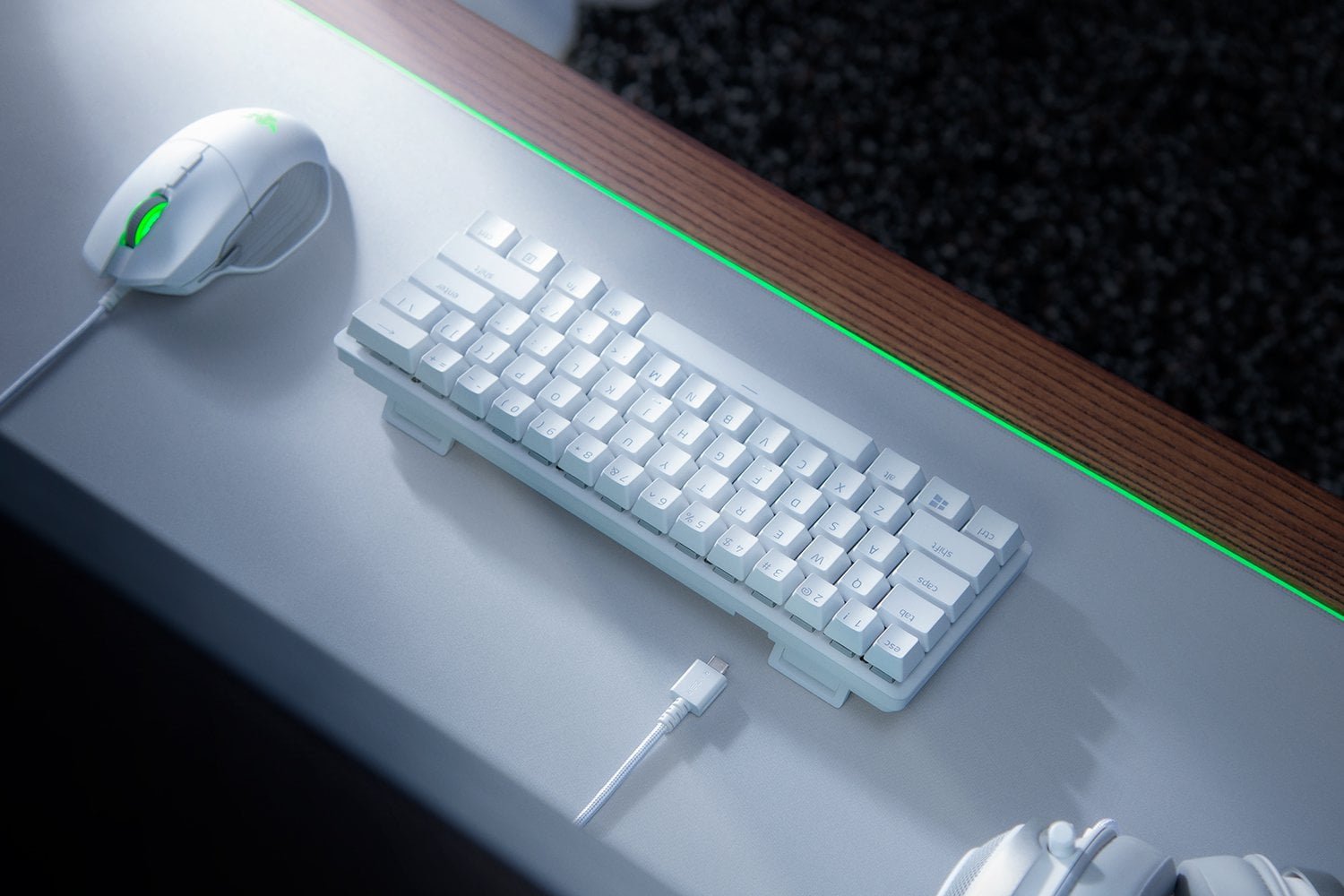 RAZER HUNTSMAN MINI-MERCURY ED OPT GAMING KEYBOARD thumbnail 3