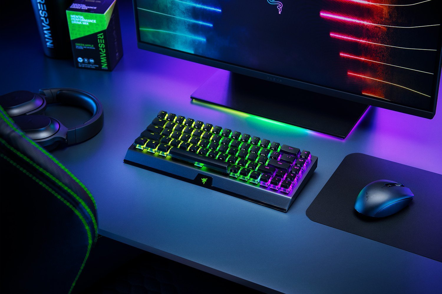 RAZER BW V3 MINI HYPERSPEED-PHANTOM ED KEYBOARD YELLOW SWITCH RZ03-03891900-R3M1