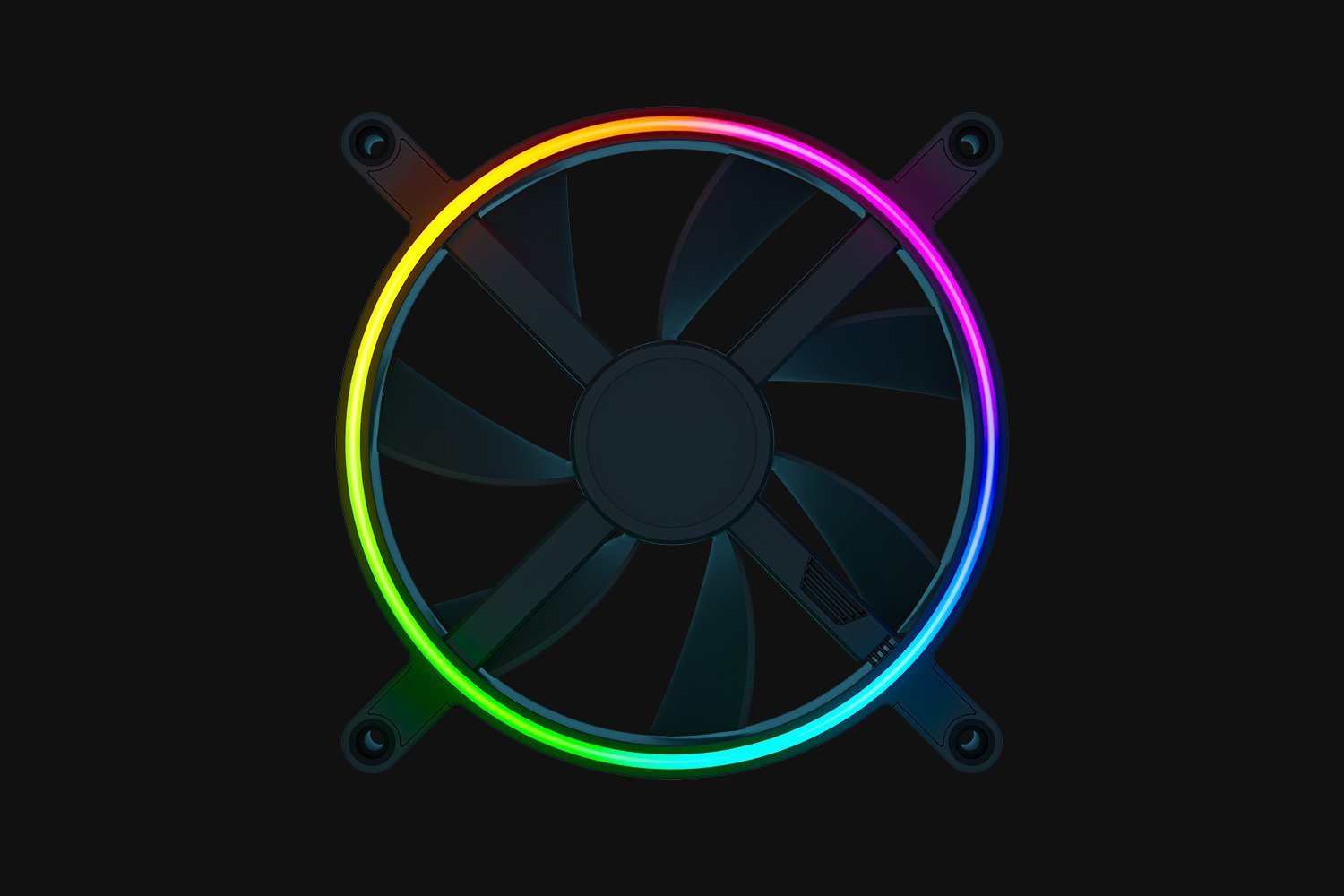 RAZER KUNAI 140MM ARGB LED PWM PERFORMANCE FAN - 3 FANS RC21-01810200-R3M1