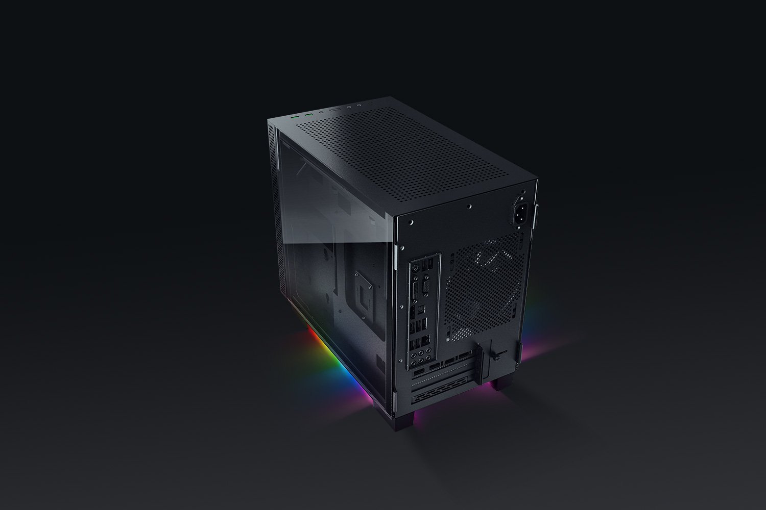 Razer Tomahawk ATX Desktop Chassis (RC21-01420100-R3M1) - Premium Tempered Glass Gaming Case thumbnail 3
