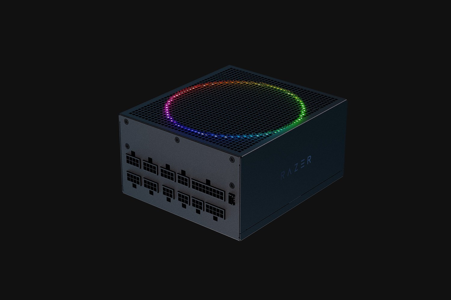 Razer Katana Chroma RGB 1200W 80 Plus Platinum Modular SMPS (RC21-01840400-R3W1) - High-Efficiency Power Supply with ARGB Lighting thumbnail 6