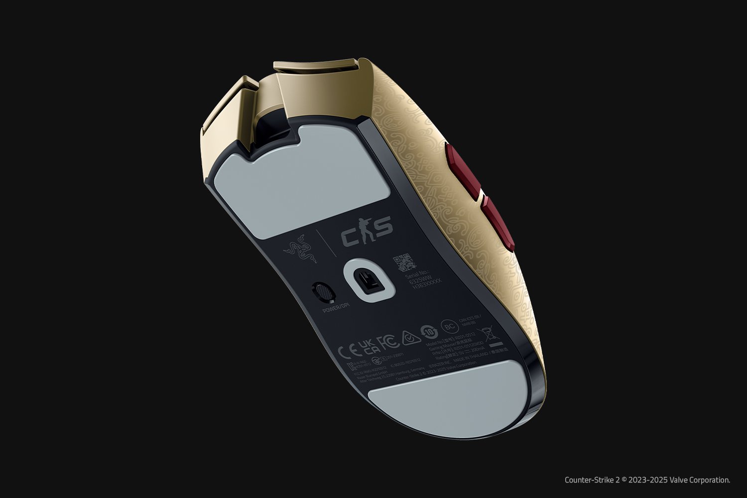 RAZER VIPER V3 PRO COUNTER STRIKE 2 EDITION GAMING MOUSE RZ01-05120800-R3M1 thumbnail 3