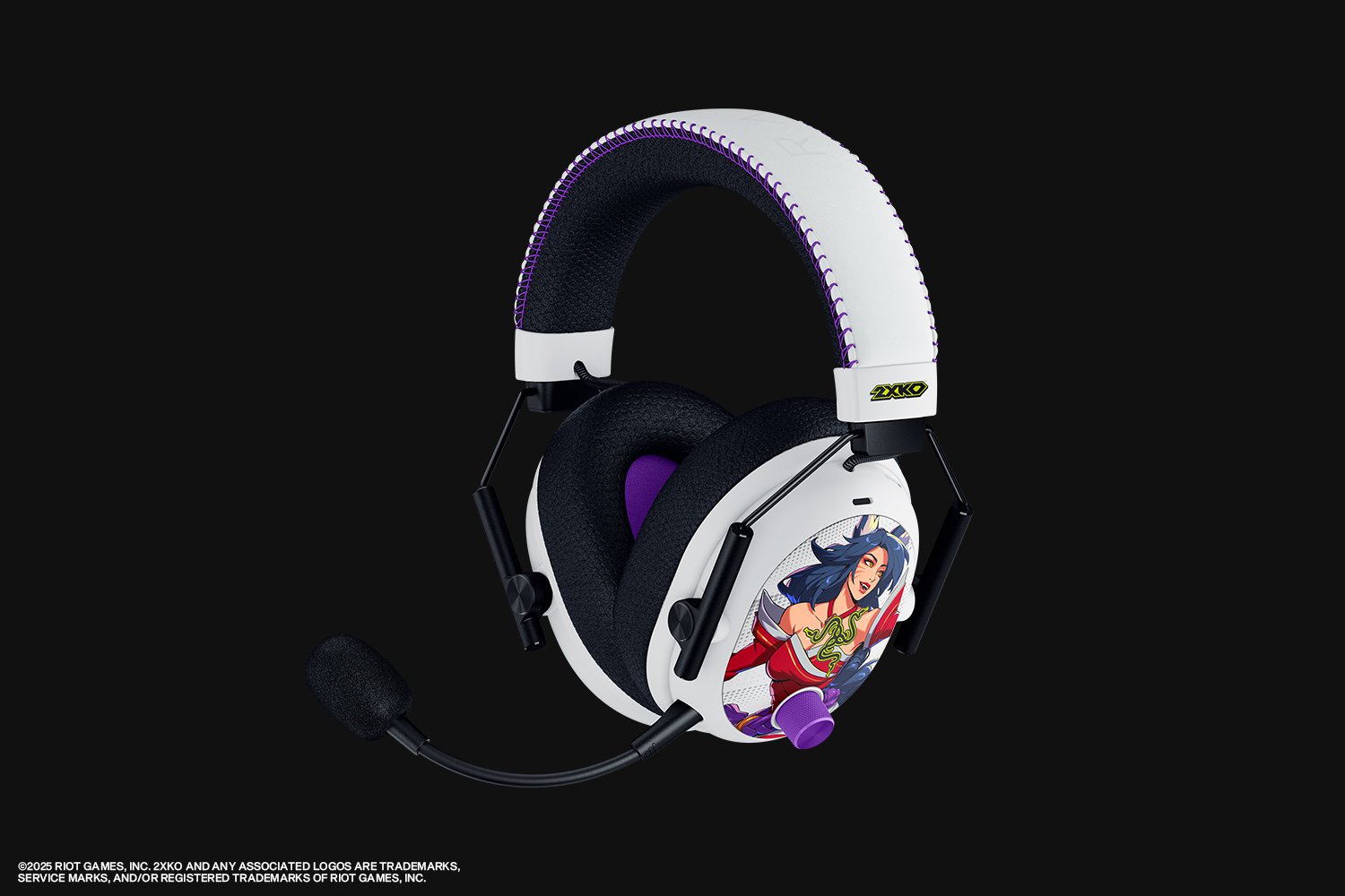 RAZER BLACKSHARK V3 PRO 2XKO EDITION WIRELESS ESPORTS HEADPHONES WITH ANC RZ04-05401100-R3M1 thumbnail 2