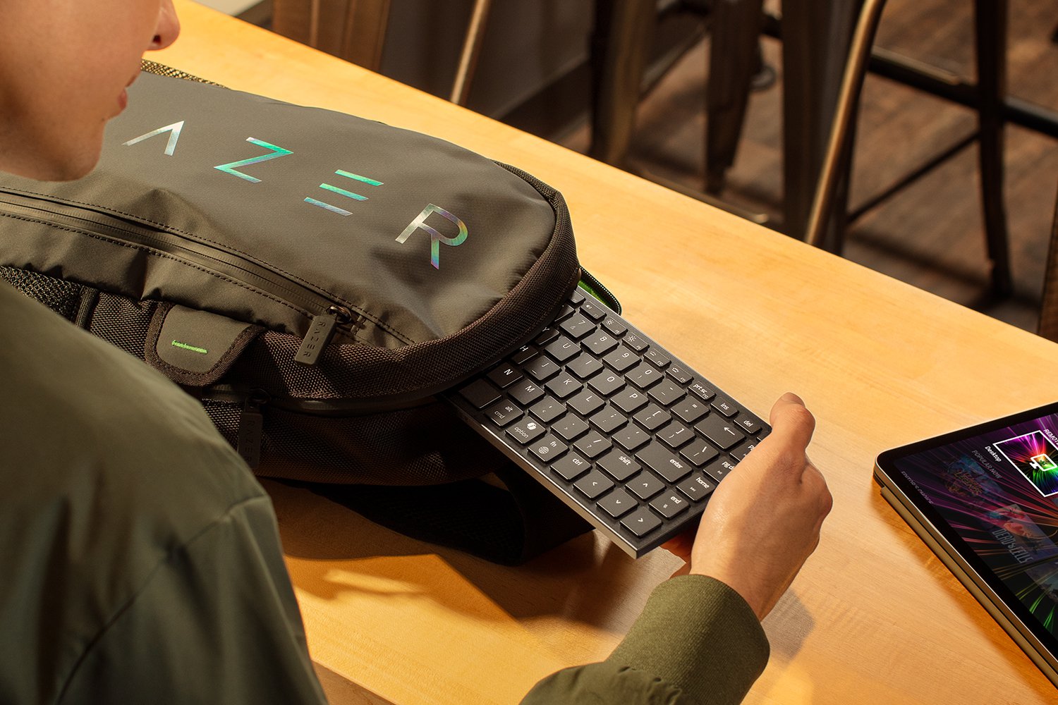 RAZER JORO WIRELESS PORTABLE GAMING KEYBOARD WITH RGB BLACK RZ03-02360100-R3M1 thumbnail 7