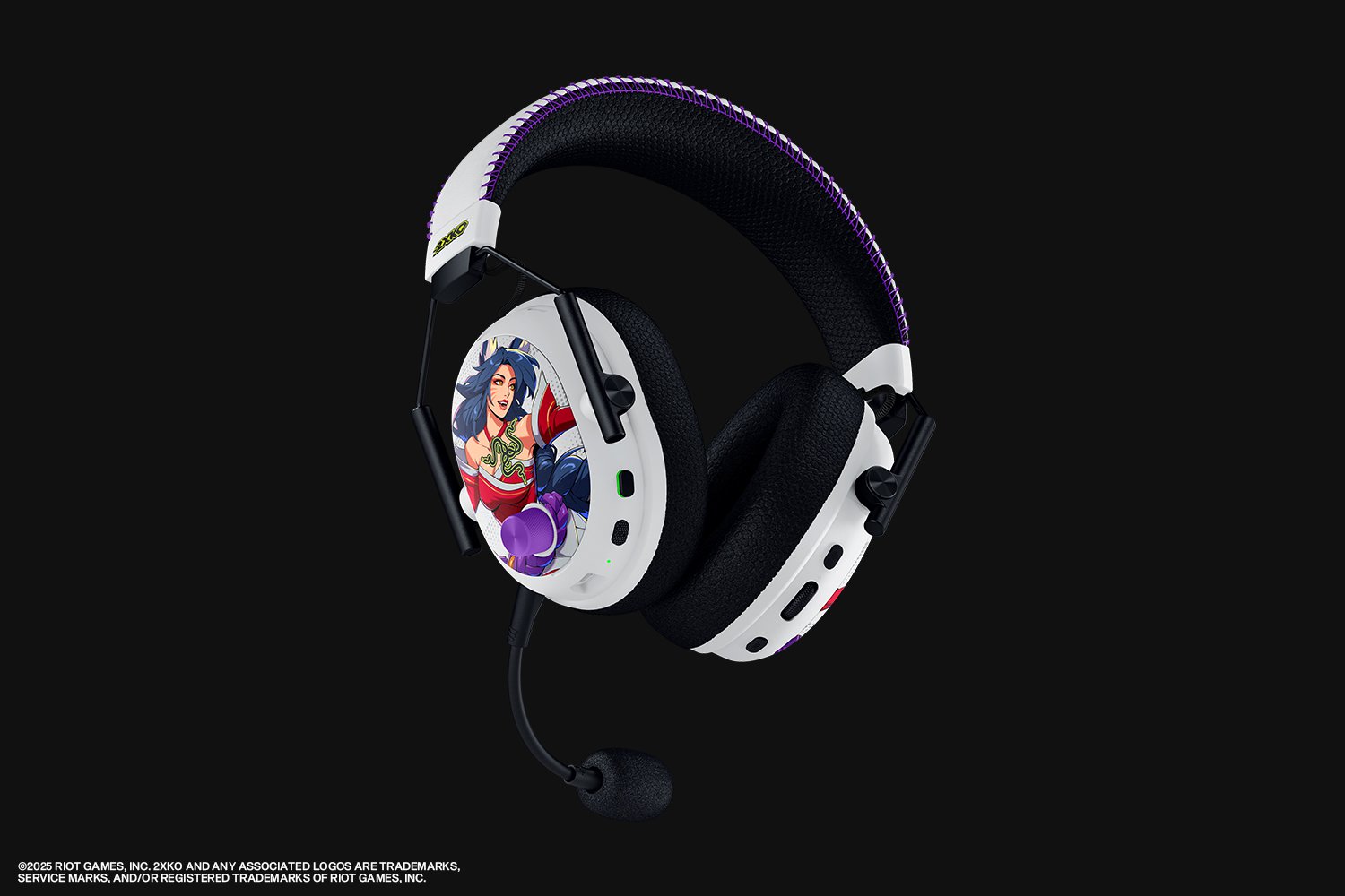 RAZER BLACKSHARK V3 PRO 2XKO EDITION WIRELESS ESPORTS HEADPHONES WITH ANC RZ04-05401100-R3M1 thumbnail 4
