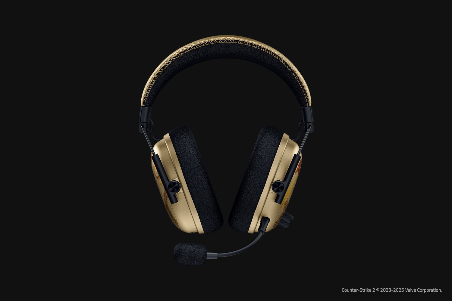 RAZER BLACKSHARK V3 PRO WIRELESS ANC ESPORTS HEADSET COUNTER-STRIKE 2 EDITION RZ04-05400800-R3M1 thumbnail 2