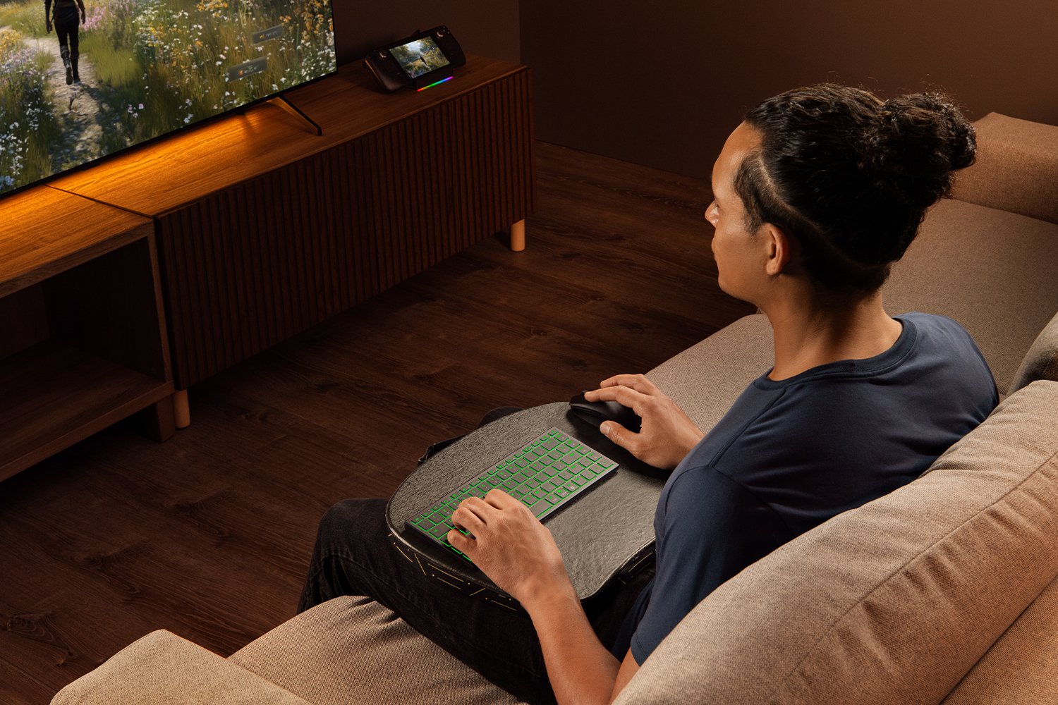 RAZER JORO WIRELESS PORTABLE GAMING KEYBOARD WITH RGB BLACK RZ03-02360100-R3M1 thumbnail 5