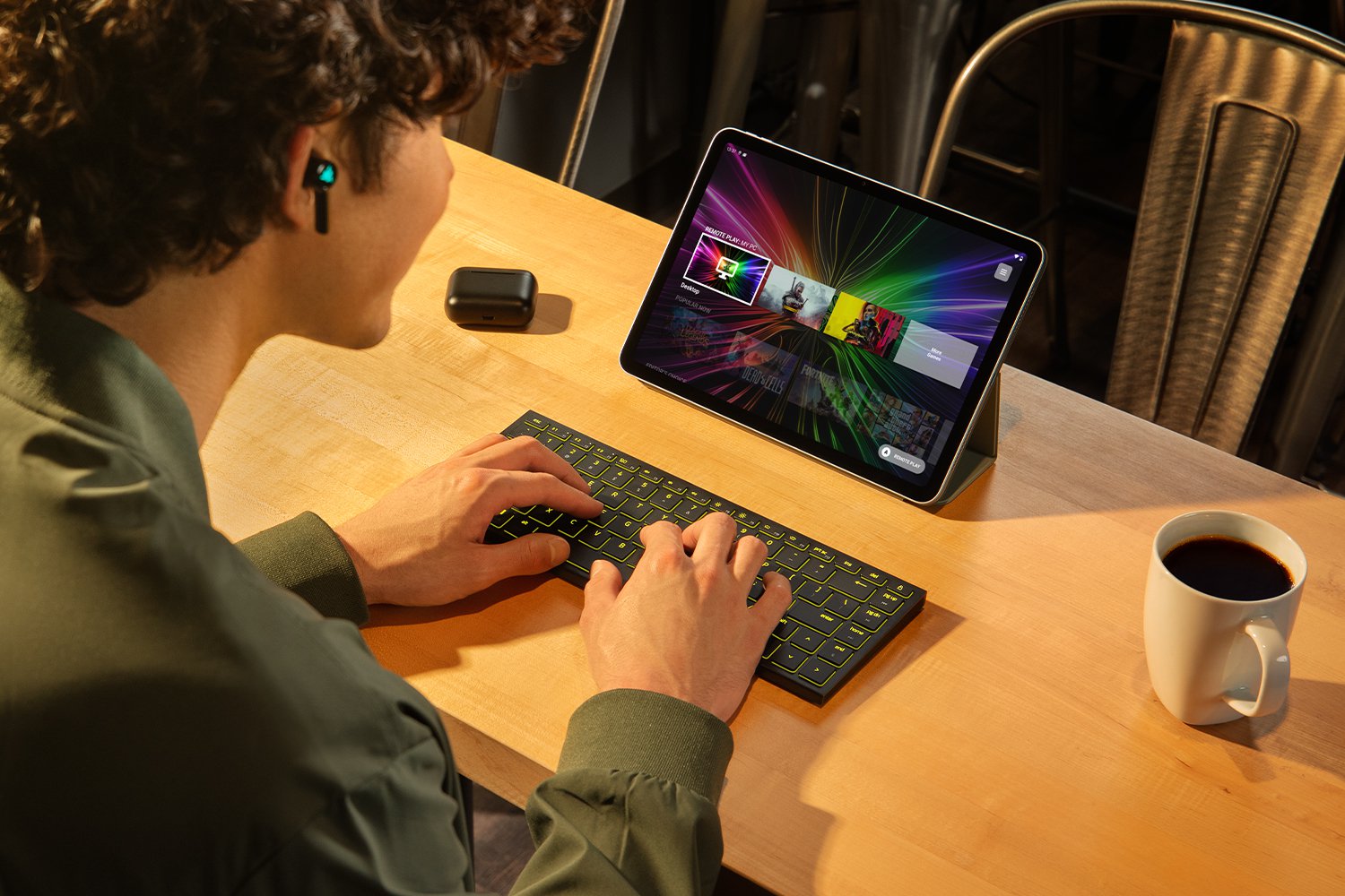 RAZER JORO WIRELESS PORTABLE GAMING KEYBOARD WITH RGB BLACK RZ03-02360100-R3M1 thumbnail 6