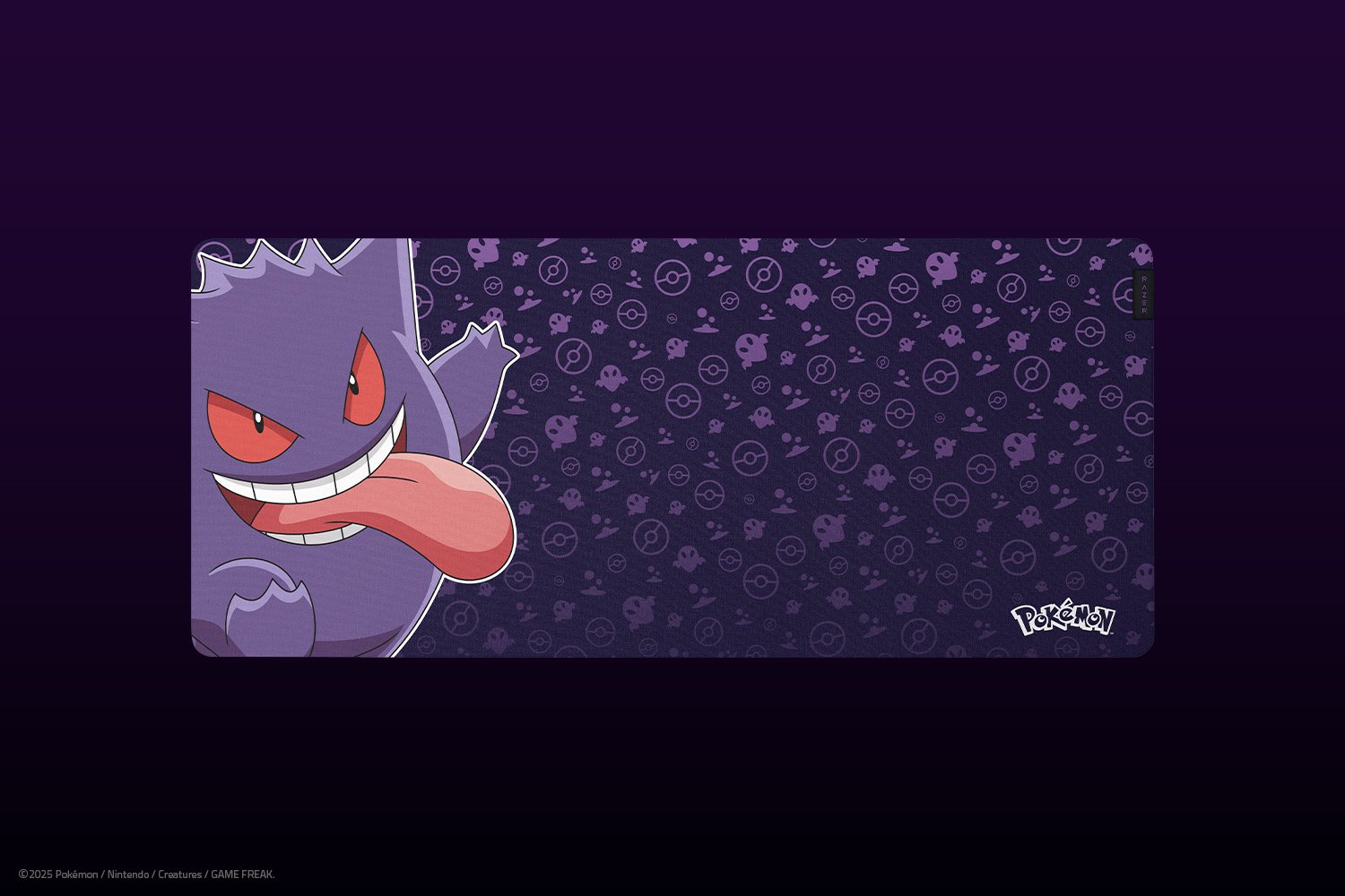 RAZER GIGANTUS V2 POKMON GENGAR EDITION SOFT GAMING MOUSE MAT XXL RZ02-03334200-R3M1 thumbnail 4