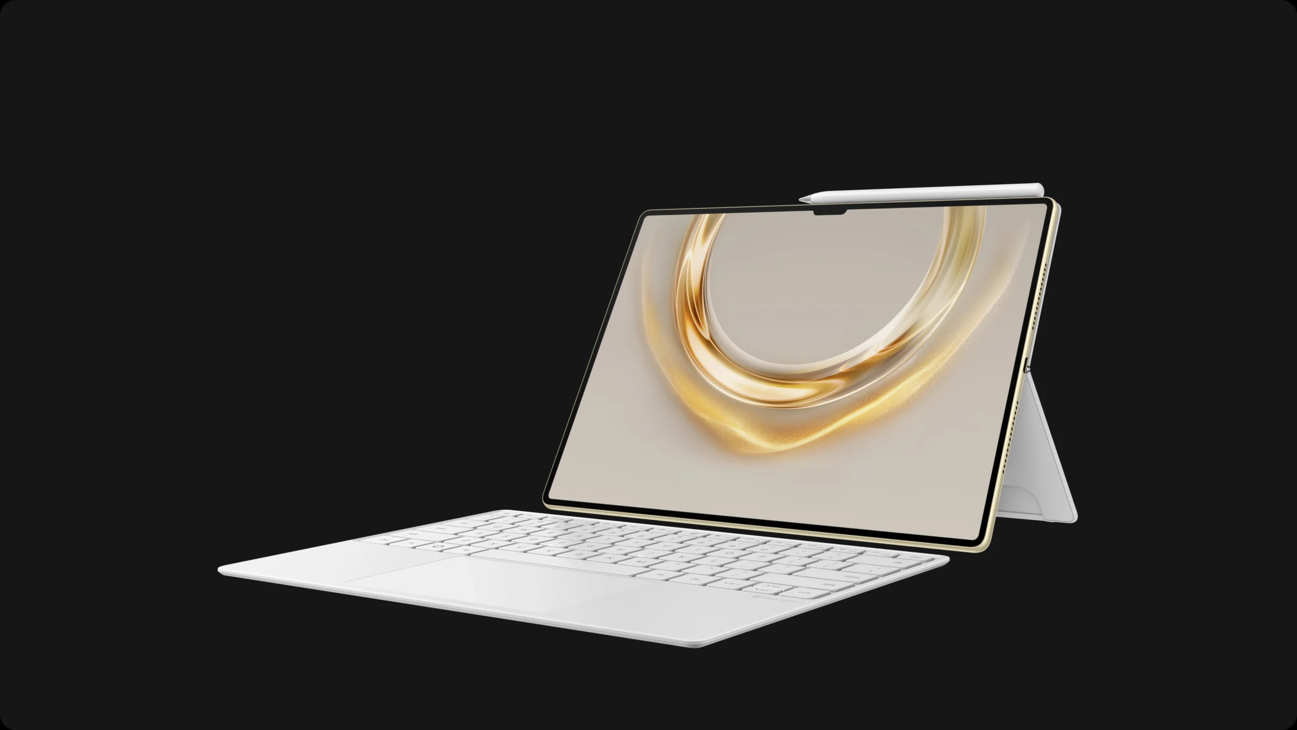 HUAWIE MATEPAD PRO PAPERMATTE EDITION 13.2 INCH 12GB 512GB GOLD WITH KEYBOARD WEB-W09 53014EYM thumbnail 2