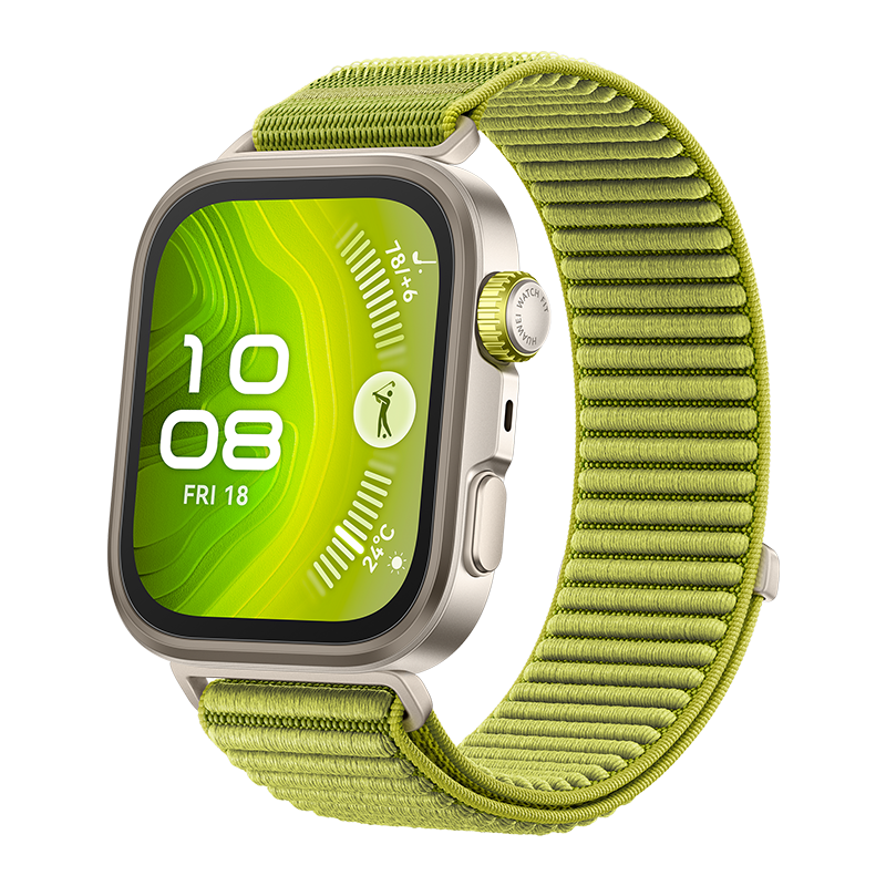 HUAWEI WATCH FIT 4 PRO GREEN NYLON STRAP GREEN SYA-B29
