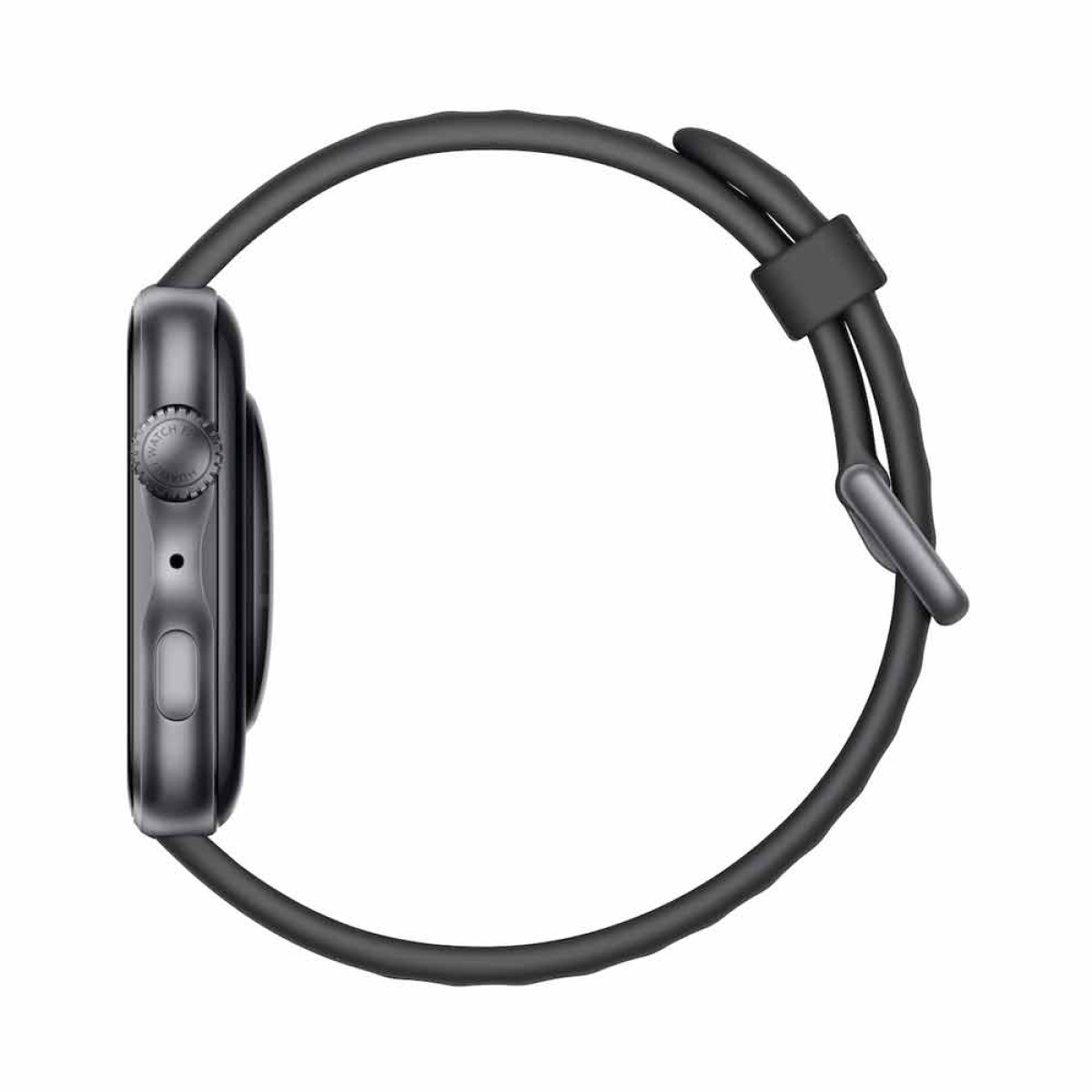 HUAWEI WATCH FIT 5 BLACK ALUMINUM ALLOY CASE BLACK FLUOROELASTOMER STRAP NKI-B09 55020HRL thumbnail 3