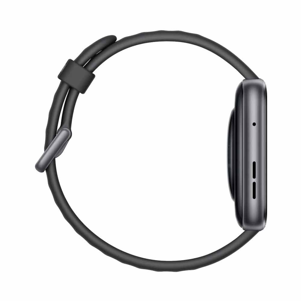 HUAWEI WATCH FIT 5 BLACK ALUMINUM ALLOY CASE BLACK FLUOROELASTOMER STRAP NKI-B09 55020HRL thumbnail 2