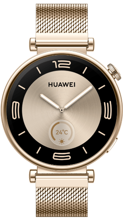 Huawei Watch GT4 41mm Light Gold with Milanese Strap ARA-B19 thumbnail 2