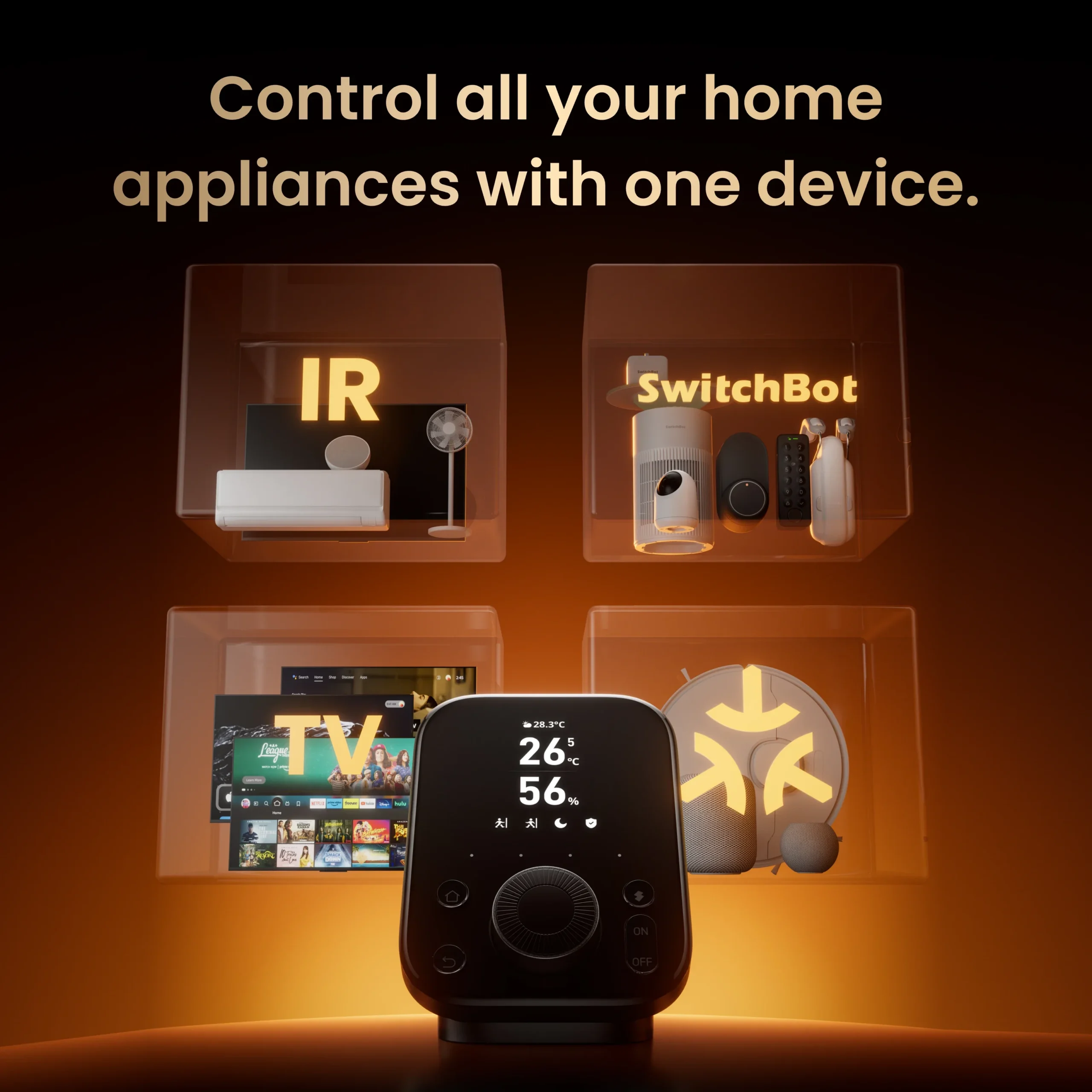 SWITCHBOT SMART HUB 3 BLACK W7202100 thumbnail 2