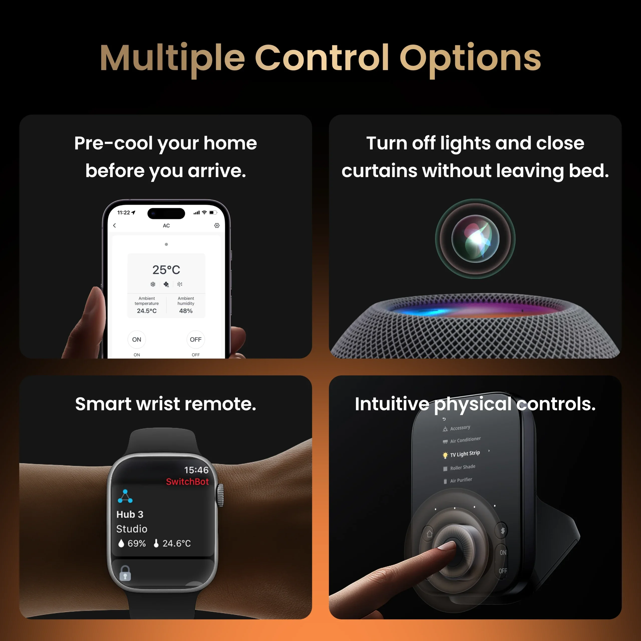 SWITCHBOT SMART HUB 3 BLACK W7202100 thumbnail 9