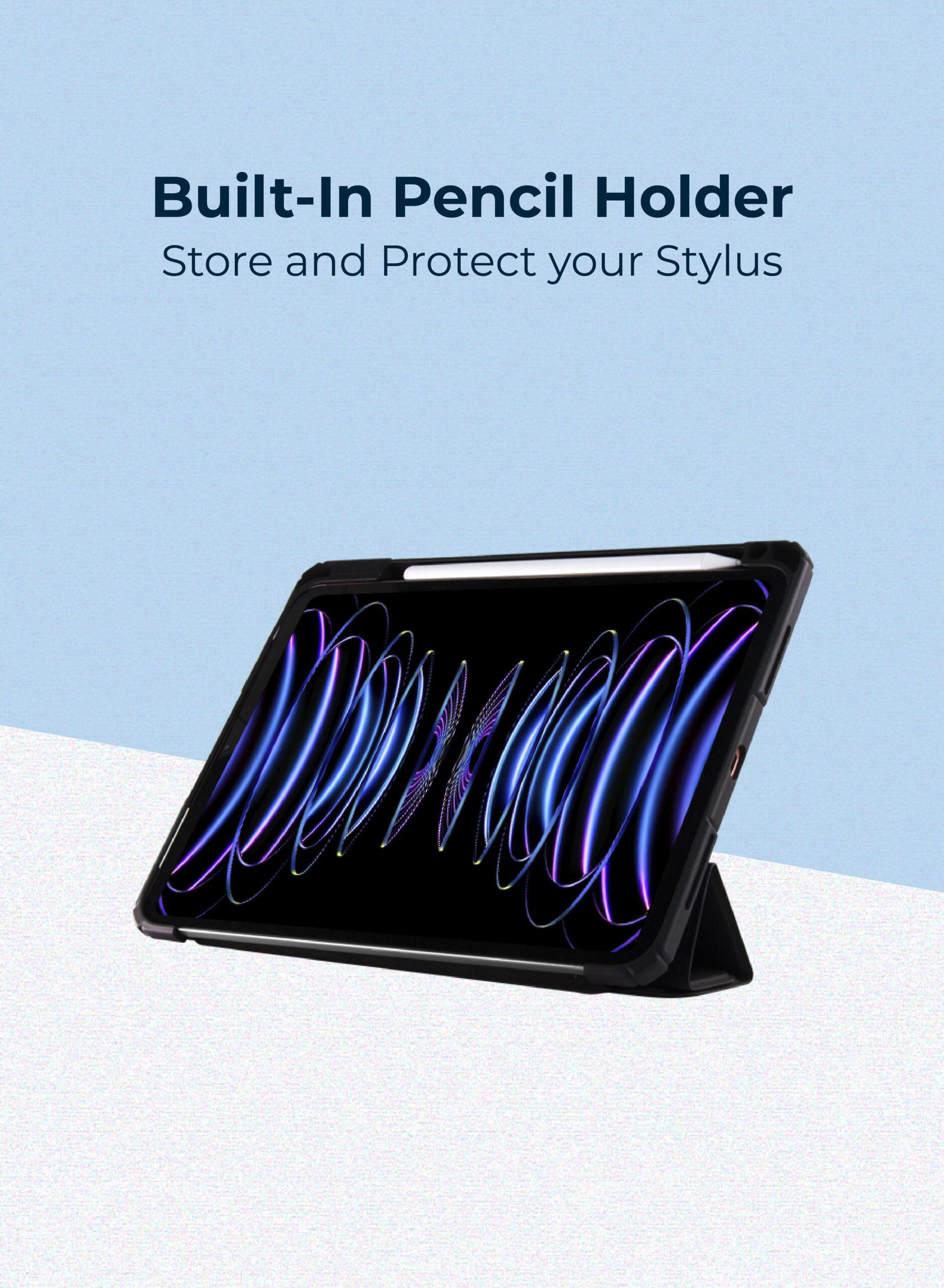 BLUPEBBLE HYBRID FOLIO FOR IPAD 12.9 INCH thumbnail 3