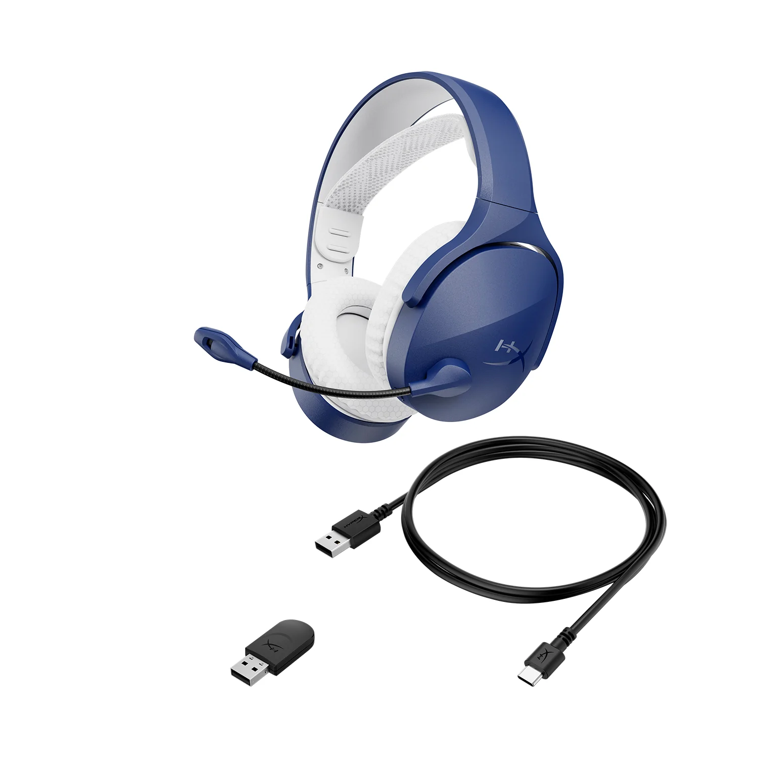 HYPERX CLOUD JET DUAL WIRELESS GAMING HEADSET LIGHT BLUE AM7A0AA thumbnail 2