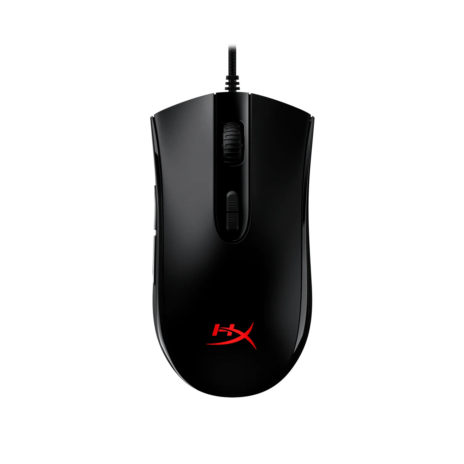 HYPERX PULSEFIRE CORE WIRED OPTICAL GAMING MOUSE WITH OPTICAL CABLE BLACK 4P4F8AA