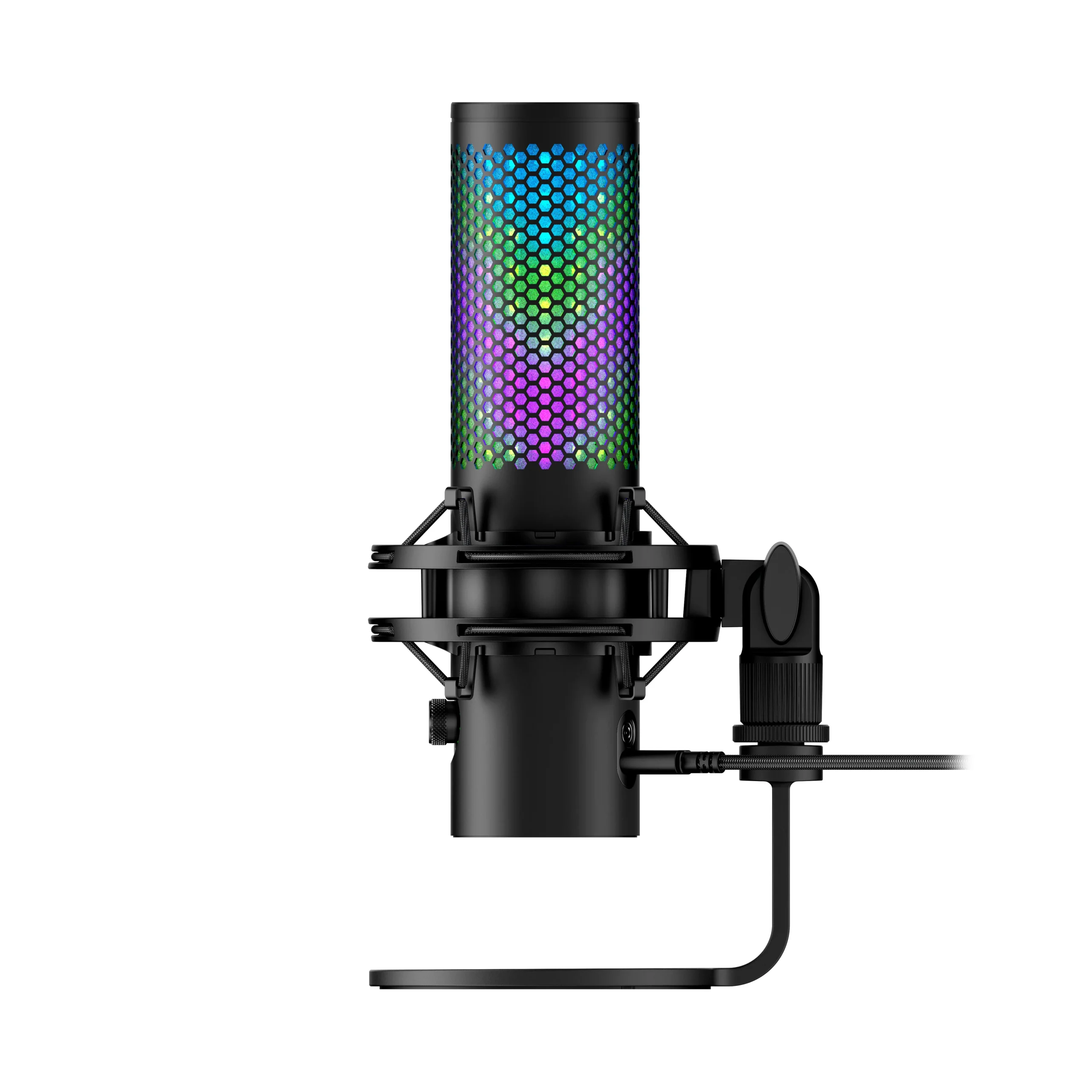 HYPERX QUADCAST 2S USB MICROPHONE WITH RGB LIGHTNING BLACK 9A273AA thumbnail 7