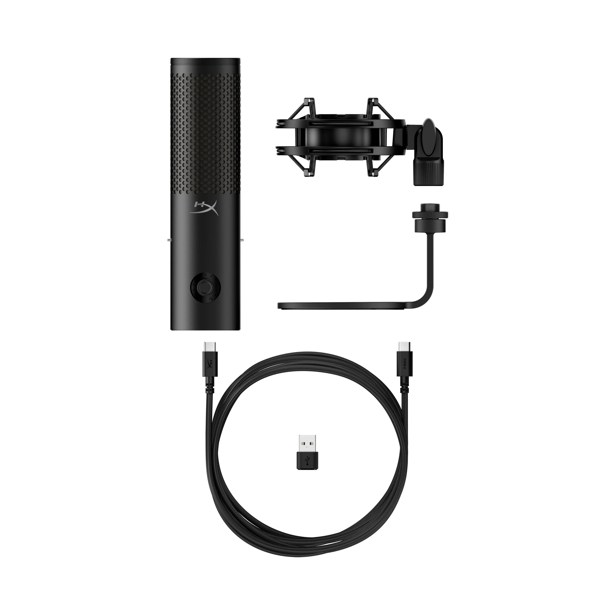 HYPERX QUADCAST 2S USB MICROPHONE WITH RGB LIGHTNING BLACK 9A273AA thumbnail 14