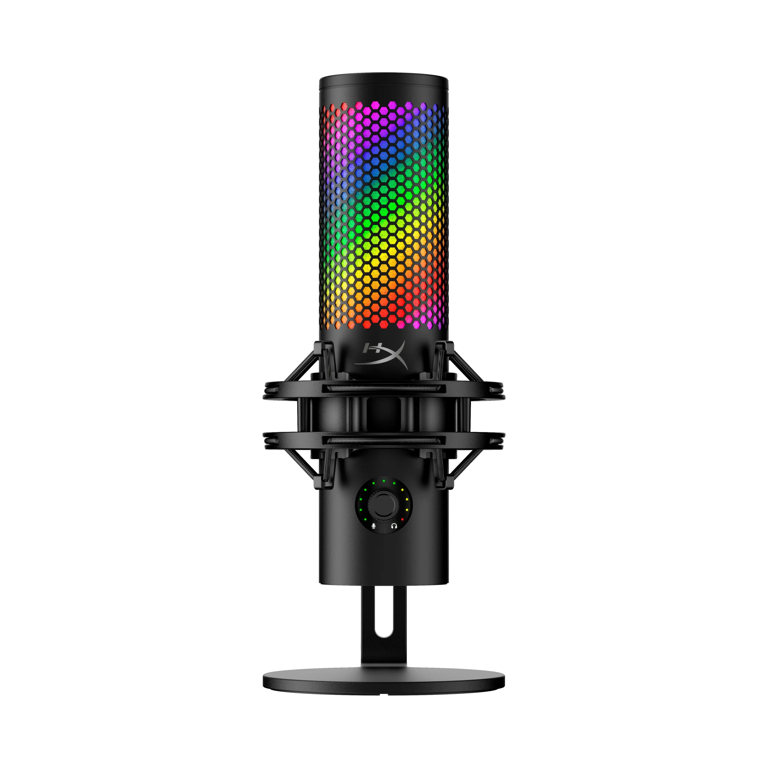 HYPERX QUADCAST 2S USB MICROPHONE WITH RGB LIGHTNING BLACK 9A273AA