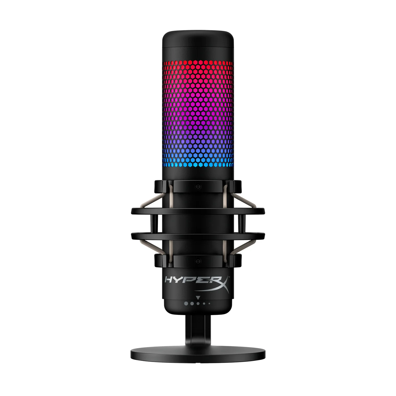HYPERS QUADCAST MICROPHONE USB AUTONOME HMIQ1S-XX-RG
