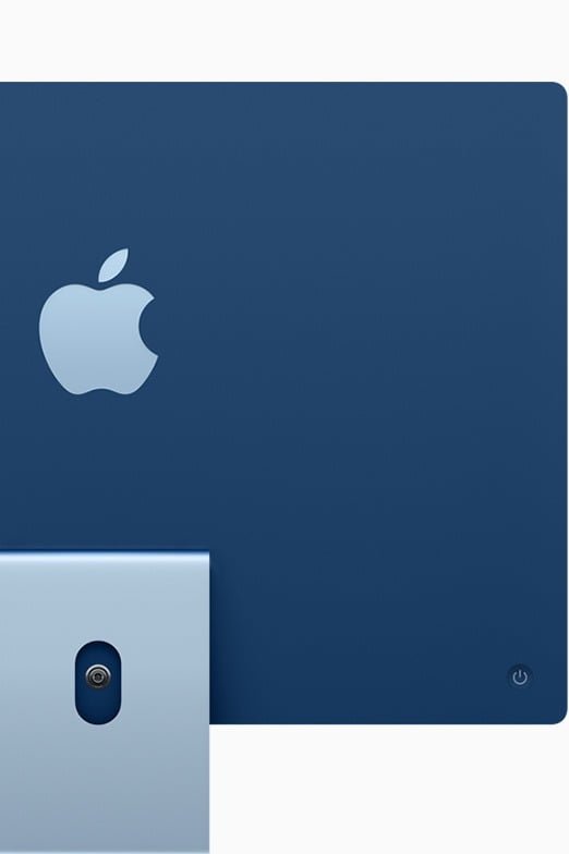 APPLE 24 INCH IMAC 4.5K DISPLAY M3 CHIP 8 CORE CPU 8 CORE GPU 256GB SSD BLUE ARABIC MQRC3 thumbnail 2