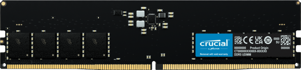Crucial 16GB Desktop DDR5 5600MHz UDIMM Memory CT16G56C46U5