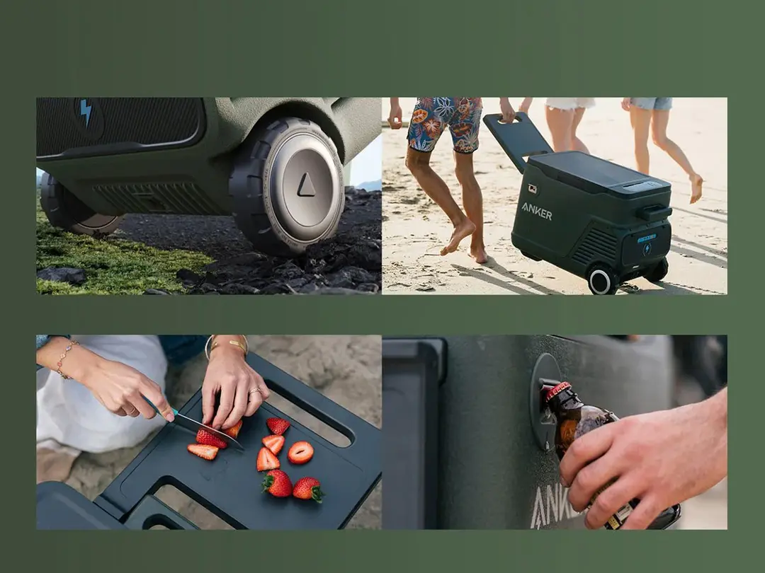 Anker EverFrost Portable Powered Cooler (33L) - A17A02M1, Efficient Cooling, Compact Design thumbnail 2
