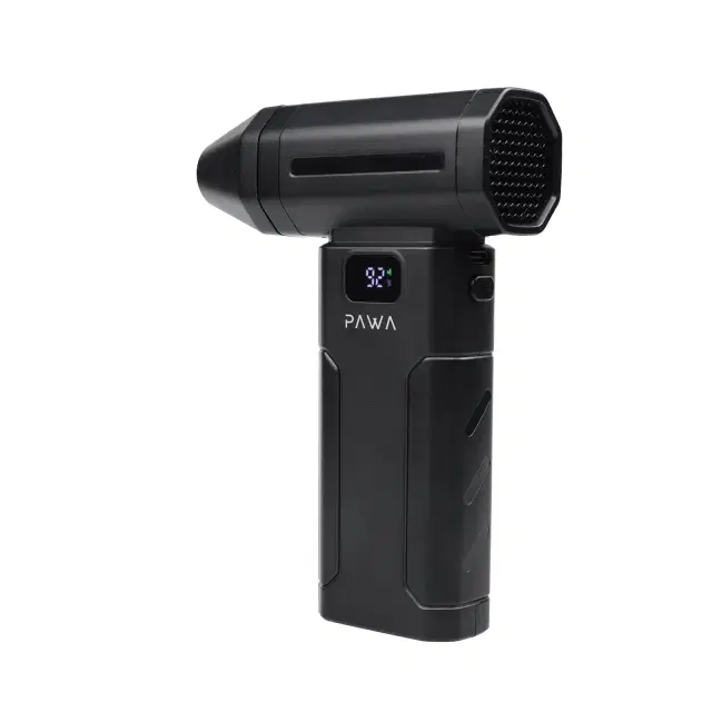 PAWA TURBO FAN BLOWER WITH LED LIGHT BLACK PW-LSTGG100-BK