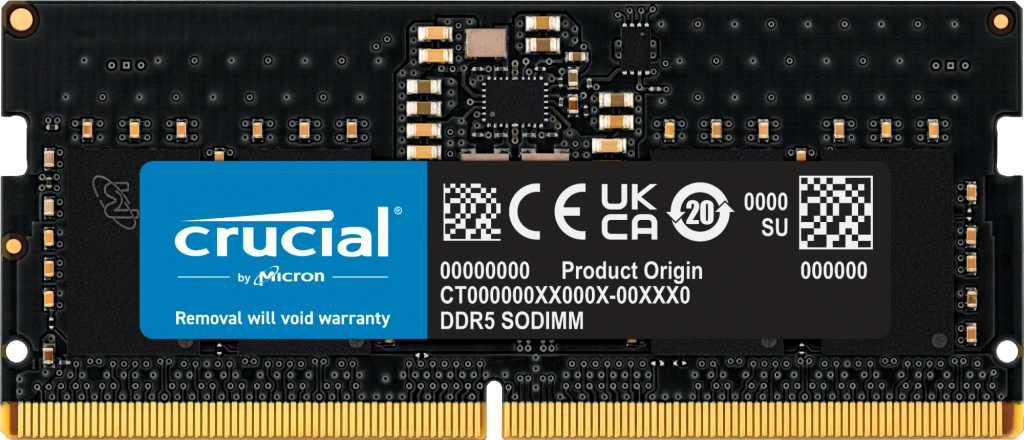 Crucial 8GB DDR5-5600 Laptop RAM CT8G56C46S5