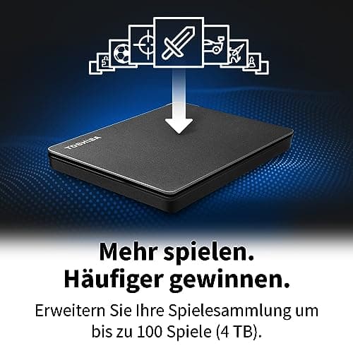 TOSHIBA CANVIO 2.5 INCH 2TB EXTERNAL HARD DRIVE BLACK HDTX120EK3AA thumbnail 2