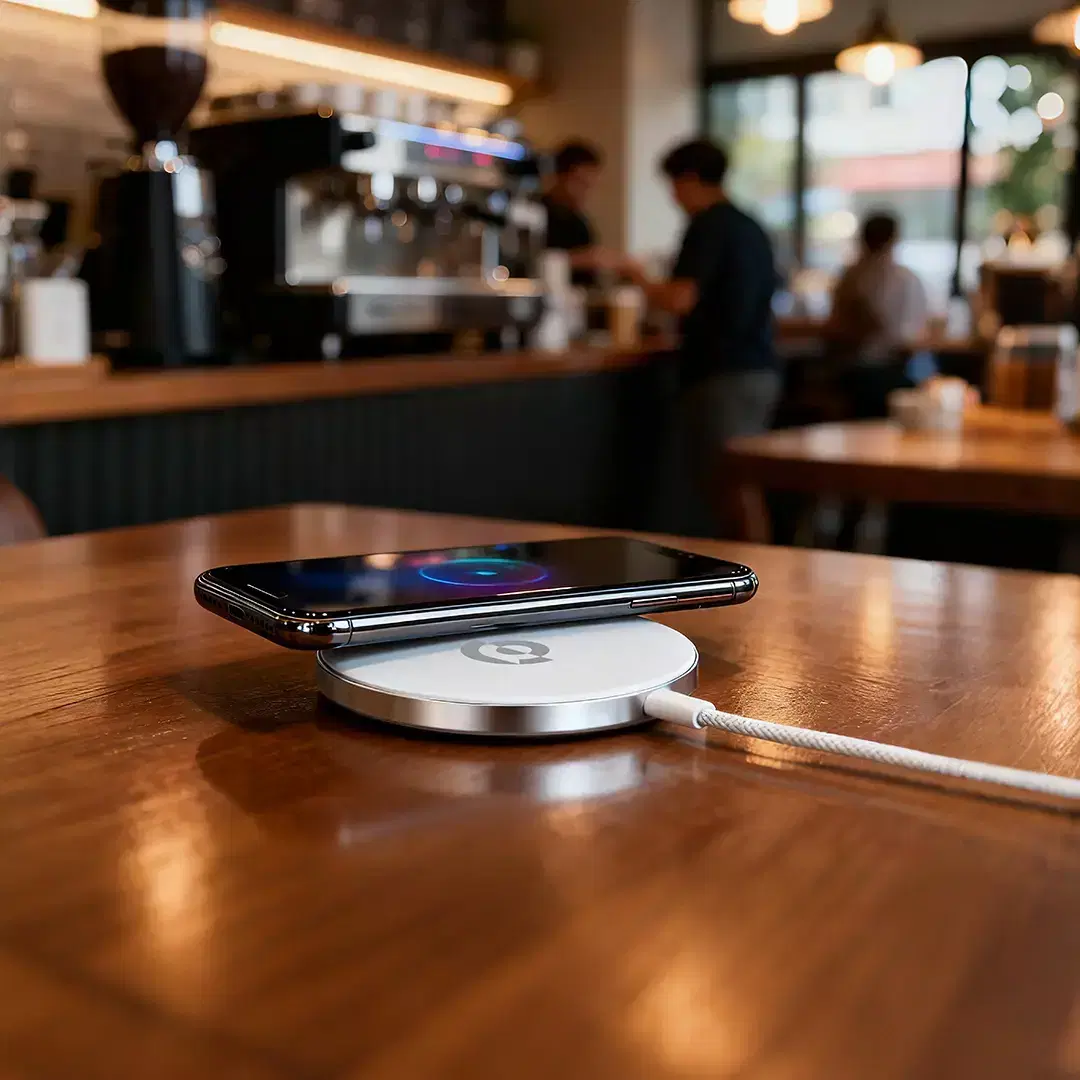 POWEROLOGY MAGNOVA 25W MAGSAFE CHARGING PAD SILVER PWTKWC068SL thumbnail 2