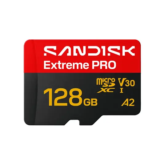 SANDISK EXTREME GO 64GB MICROS UHS-I CARD SDSQXGN-064G-GN6MN