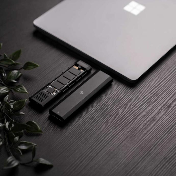 POWEROLOGY DUAL PROTOCOL PORTABLE 512GB SSD DRIVE PWSSD512BK thumbnail 2