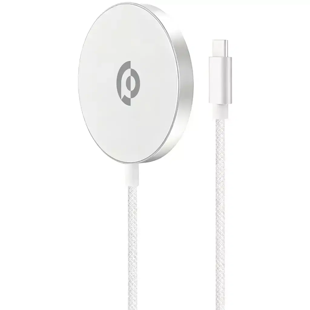 POWEROLOGY MAGNOVA 25W MAGSAFE CHARGING PAD SILVER PWTKWC068SL thumbnail 5