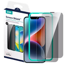 ESR IPHONE 14 PLUS/13 PRO MAX GLASS SCREEN PROTECTOR PRIVACY (2 PACK)