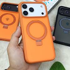 Blupebble RingFlex Case With MagSafe For iPhone 17 Pro Orange BP-IPRGFLX17PRO-OR thumbnail 2