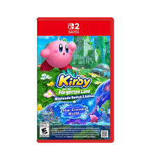 NINTENDO SWITCH 2 KIRBY AND FORGOTTEN LAND + STAR CROSSED WORLD GAME