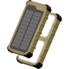 POWEROLOGY SOLARA 20000MAH SOLAR POWER BANK KHAKI PPBCHA99KH
