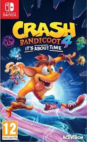NINTENDO SWITCH CRASH TEAM RACING NITRO FUELED GAME CD