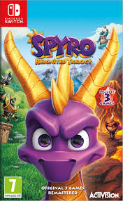 NINTENDO SWITCH SPYRO REIG TRILOGY GAME CD