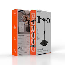 PORODO EVOSTAND 360 DUAL ROTATING PHONE HOLDER BLACK PDTS18BBK