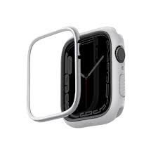 UNIQ MODUO APPLE WATCH CASE WITH INTERCHANGEABLE PC BEZEL 41/40MM CHALK
