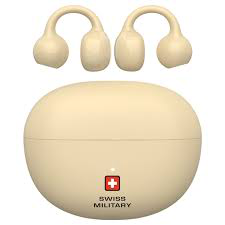 SWISS MILITARY DELTA 6 TRUE WIRELESS STEREO EARBUDS BEIGE SM-TWS-DELTA6-BEG