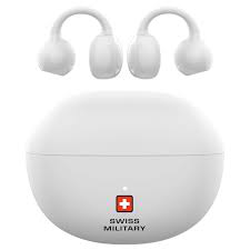 SWISS MILITARY DELTA 6 TRUE WIRELESS STEREO EARBUDS WHITE SM-TWS-DELTA6-WHT