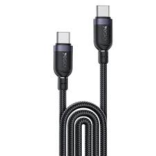 YESIDO 60W USB-C TO USB-C CABLE 3M BLACK CA194